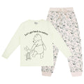 Pink-Schwarz-Hellgelb - Front - Winnie the Pooh - "Lets Get Back To Nature" Schlafanzug mit langer Hose für Damen