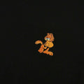 Schwarz - Side - Garfield - T-Shirt für Herren