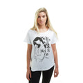 Weiß-Schwarz - Side - Mulan - T-Shirt für Damen