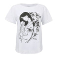 Weiß-Schwarz - Front - Mulan - T-Shirt für Damen