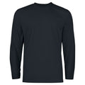 Schwarz - Front - Projob - T-Shirt für Herren Langärmlig