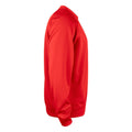 Rot - Side - Clique - "Basic" Sweatshirt Rundhalsausschnitt für Herren-Damen Unisex - Aktiv