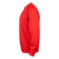 Rot - Lifestyle - Clique - "Basic" Sweatshirt Rundhalsausschnitt für Herren-Damen Unisex - Aktiv