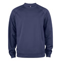 Dunkel-Marineblau - Front - Clique - "Basic" Sweatshirt Rundhalsausschnitt für Herren-Damen Unisex - Aktiv