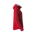 Rot - Side - Clique - Softshelljacke für Damen