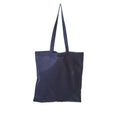 Marineblau - Front - United Bag Store - Tragetasche, Baumwolle