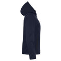Dunkel-Marineblau - Side - Clique - Softshelljacke Wattiert für Damen