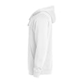 Weiß - Side - Clique - "Basic" Kapuzenpullover für Herren-Damen Unisex