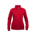 Rot - Front - Clique - "Basic" Jacke für Damen