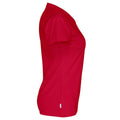 Rot - Side - Cottover - T-Shirt für Damen