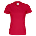 Rot - Front - Cottover - T-Shirt für Damen