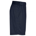 Dunkel-Marineblau - Side - Clique - Shorts für Herren-Damen Unisex - Aktiv