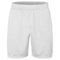 Weiß - Front - Clique - Shorts für Herren-Damen Unisex - Aktiv