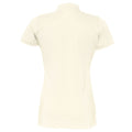 Naturweiß - Back - Cottover - "Pique Lady" T-Shirt für Damen