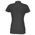 Schwarz - Back - Cottover - "Pique Lady" T-Shirt für Damen