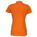 Orange - Back - Cottover - "Pique Lady" T-Shirt für Damen