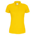 Gelb - Front - Cottover - "Pique Lady" T-Shirt für Damen