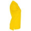 Gelb - Side - Cottover - "Pique Lady" T-Shirt für Damen