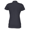Marineblau - Back - Cottover - "Pique Lady" T-Shirt für Damen