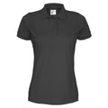 Schwarz - Front - Cottover - "Pique Lady" T-Shirt für Damen
