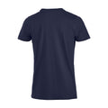 Dunkel-Marineblau - Back - Clique - "Premium" T-Shirt für Herren