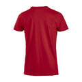 Rot - Back - Clique - "Premium" T-Shirt für Herren