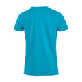 Türkis - Back - Clique - "Premium" T-Shirt für Herren