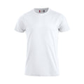 Weiß - Front - Clique - "Premium" T-Shirt für Herren