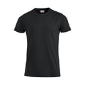Schwarz - Front - Clique - "Premium" T-Shirt für Herren