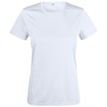Weiß - Front - Clique - "Basic Active" T-Shirt für Damen