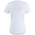 Weiß - Back - Clique - "Basic Active" T-Shirt für Damen
