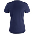 Dunkel-Marineblau - Back - Clique - "Basic Active" T-Shirt für Damen