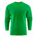 Frisches Grün - Front - Printer - "Heavy" T-Shirt für Herren Langärmlig