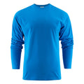 Blaugrün - Front - Printer - "Heavy" T-Shirt für Herren Langärmlig