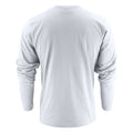 Weiß - Back - Printer - "Heavy" T-Shirt für Herren Langärmlig
