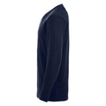 Dunkel-Marineblau - Lifestyle - Clique - "Aston" Sweatshirt V-Ausschnitt für Herren
