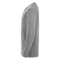 Grau meliert - Lifestyle - Clique - "Aston" Sweatshirt V-Ausschnitt für Herren