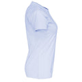 Himmelblau - Side - Cottover - T-Shirt für Damen