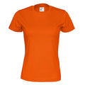 Orange - Front - Cottover - T-Shirt für Damen