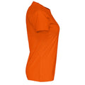 Orange - Side - Cottover - T-Shirt für Damen