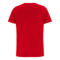 Rot - Back - Cottover - T-Shirt Rundhalsausschnitt für Herren