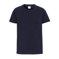 Marineblau - Front - Cottover - T-Shirt Rundhalsausschnitt für Herren