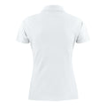 Weiß - Back - Printer - "Surf" Poloshirt für Damen