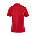 Rot - Back - Clique - "New Conway" Poloshirt für Herren