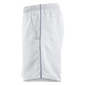 Weiß-Marineblau - Side - Clique - "Hollis" Shorts für Herren-Damen Unisex