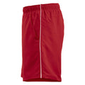 Rot-Weiß - Side - Clique - "Hollis" Shorts für Herren-Damen Unisex