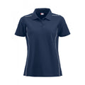 Dunkel-Marineblau - Front - Clique - "New Alpena" Poloshirt für Damen
