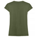Armee-Grün - Back - Clique - "Fashion" T-Shirt für Damen