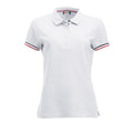 Weiß - Front - Clique - "Newton" Poloshirt für Damen