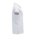 Weiß - Side - Clique - "Newton" Poloshirt für Damen